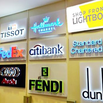 led sign letter
